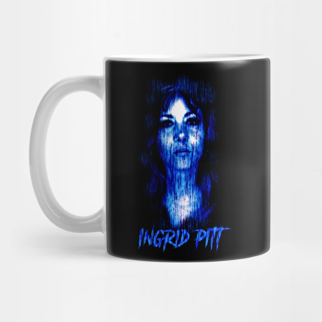 Scream Queen Ingrid Pitt Design by HellwoodOutfitters